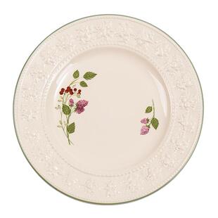 WEDGWOOD威基伍德欢愉假日树莓陶瓷盘子牛排盘西餐盘家用平盘