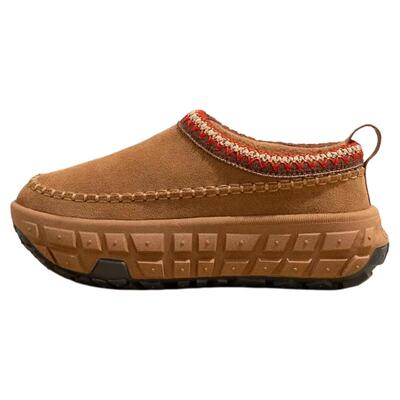 5CM增高雪地靴女民族风厚底加绒