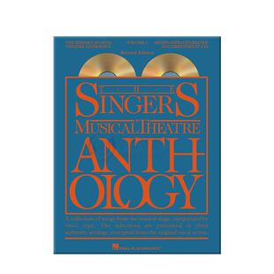 女中音 歌唱家音乐剧选集 CD伴奏音乐 不含乐谱 共6册 海伦德原版进口 Mezzo-Soprano The Singers Musical Theatre Anthology