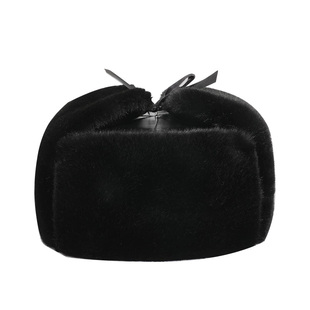 中老年人东北雷锋帽男帽冬季爷爷加厚保暖老人火车头爸爸棉帽子