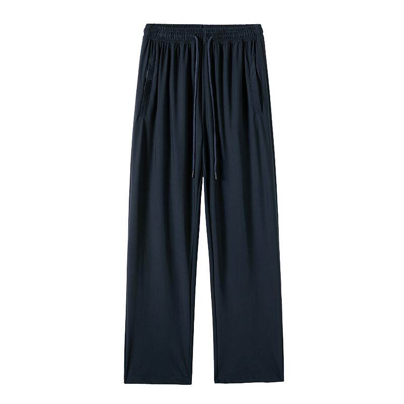 纯色冰丝校服裤，升级拉链口袋
