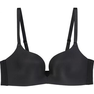 【喵喵舒挺杯】芬狄诗内衣女抗菌无钢圈舒适微聚拢光面无痕文胸