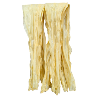 【不咸】广西桂平市腐竹特产干货纯手工扁竹蛳粉火锅油炸凉拌专用