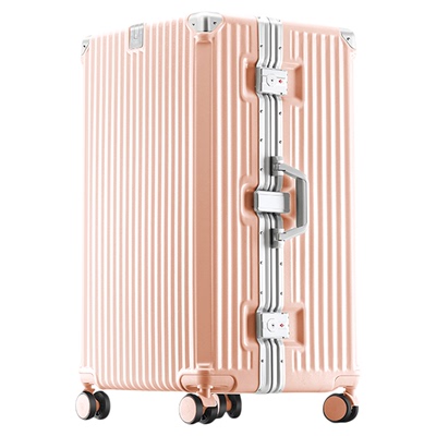 三七分加大50%容量铝框行李箱