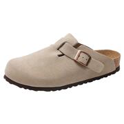 Devo/的沃包头外穿休闲半拖情侣