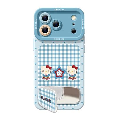 蓝格kt猫适用苹果17promax手机壳iphone17新款2025高级感16pro外壳的11网红爆款ip15超好看镜头13全包12支架