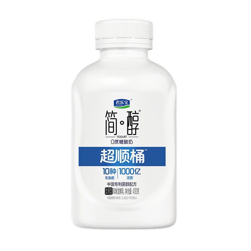 君乐宝简醇430ml超顺桶0蔗糖