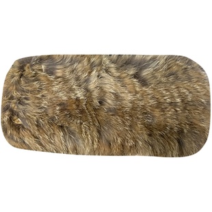 真兔毛仿皮草川西复古旅游拍照帽子女秋冬毛绒绒保暖加厚头套发带