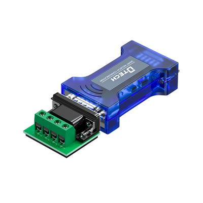 帝特无源RS232转485转换器工业级防雷防浪涌串口协议模块DT-S201