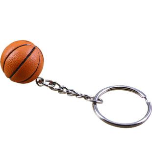 迷你排球篮球足球棒球橄榄球钥匙扣小挂件挂饰创意挂坠礼品礼物