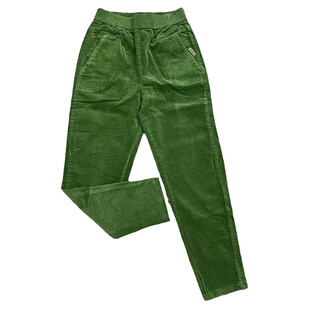 女士2024秋冬季新款直筒长裤灯芯绒哈伦休闲裤今年流行的爆款裤子