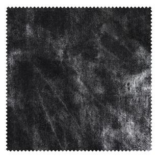 黑色胶质牛仔斑驳微光皮革 做旧再造挺括包包外套服装设计师面料