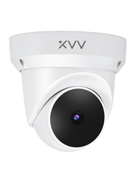 接入米家APP吸顶智能摄像头无线WIFI360度监控器手机远程家商用影