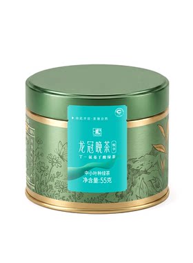 龙冠晚茶悦享GABA绿茶小罐55g