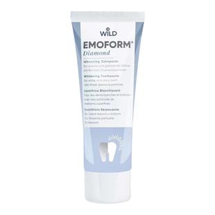 Wild怀尔德牙膏篮管钻石温和抛光提亮护龈减少牙渍成人家庭装含氟