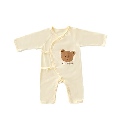 婴儿连体衣初生宝宝衣服纯棉透气