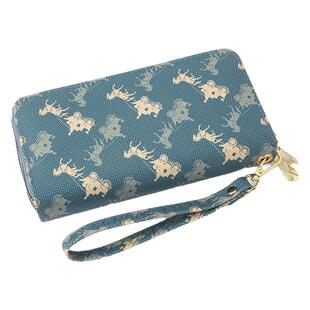 长款女士钱包新款时尚高级感双拉链钱夹子卡包多功能大容量手拿包