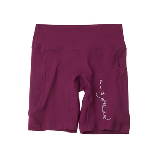 咕噜日记童装儿童瑜伽裤26春夏女童打底短裤户外运动裤中童紧身裤