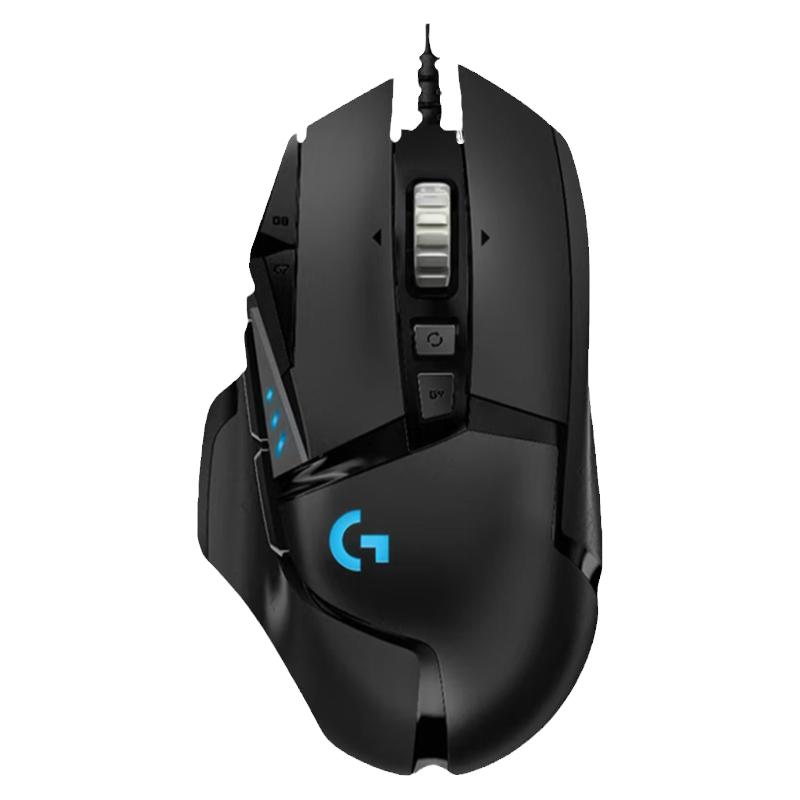 罗技G502 HERO主宰者25600dpi 有线游戏电竞鼠标宏编程可配重 LOL