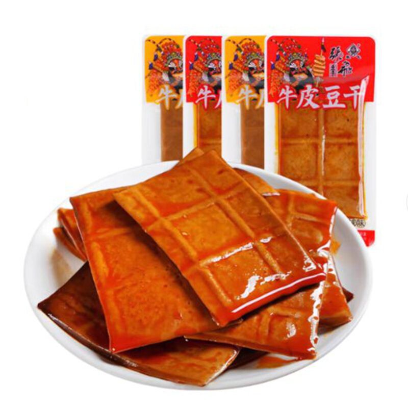 张飞牛皮豆干五香麻辣薄片