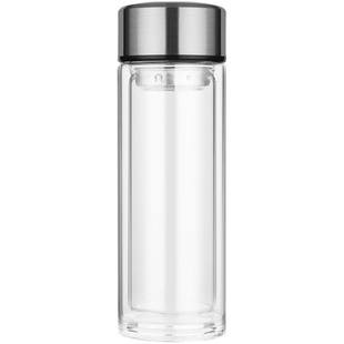 双层玻璃杯定制水杯印logo纪念杯子订制广告杯礼品杯定做印字茶杯