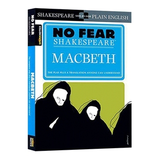 英文原版 Macbeth No Fear Shakespeare 无惧莎士比亚 麦克白 别怕莎士比亚 英文版 进口英语原版书籍