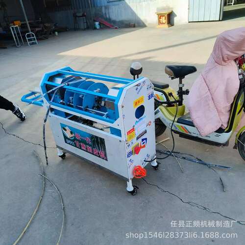 全自动甘蔗削皮机商用甘蔗去皮机仿手工刮皮机小型电动脱皮机刨皮