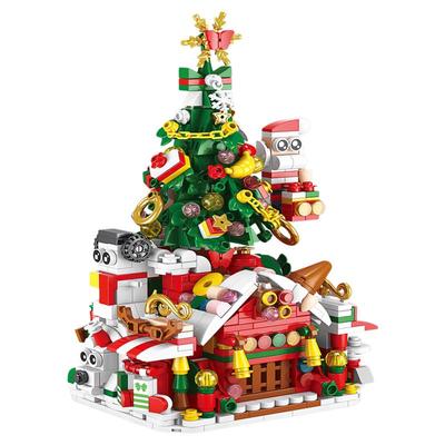 精致造型】儿童新年圣诞拼图积木