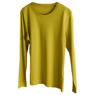 2026新款今年流行爆款卫衣女秋季纯棉修身薄款内搭打底衫圆领上衣