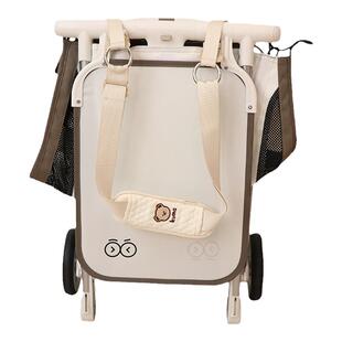 kk口袋推车配件婴儿推车肩带挎包可背遛娃斜跨童车背带绳挂钩通用