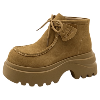 厚底马丁靴女英伦风2025秋冬新款