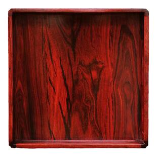 故宫藏品印度小叶紫檀螭龙文承盘红木都城盘桌面收纳置物盘