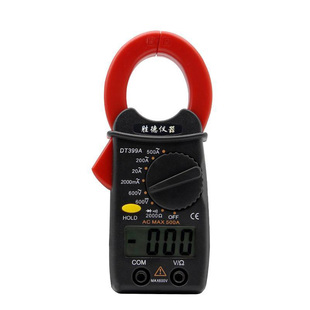 胜德袖珍式小型钳形表DT399A 小电流全保护0.01A蜂鸣防烧高精度