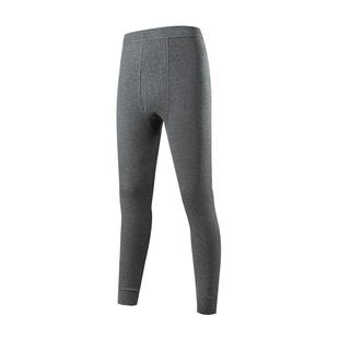 HLA/海澜之家男士抗菌纯棉保暖裤秋冬薄款青年修身全棉打底秋裤