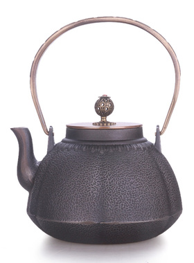 铸铁壶新中式售楼处茶室烧水茶壶