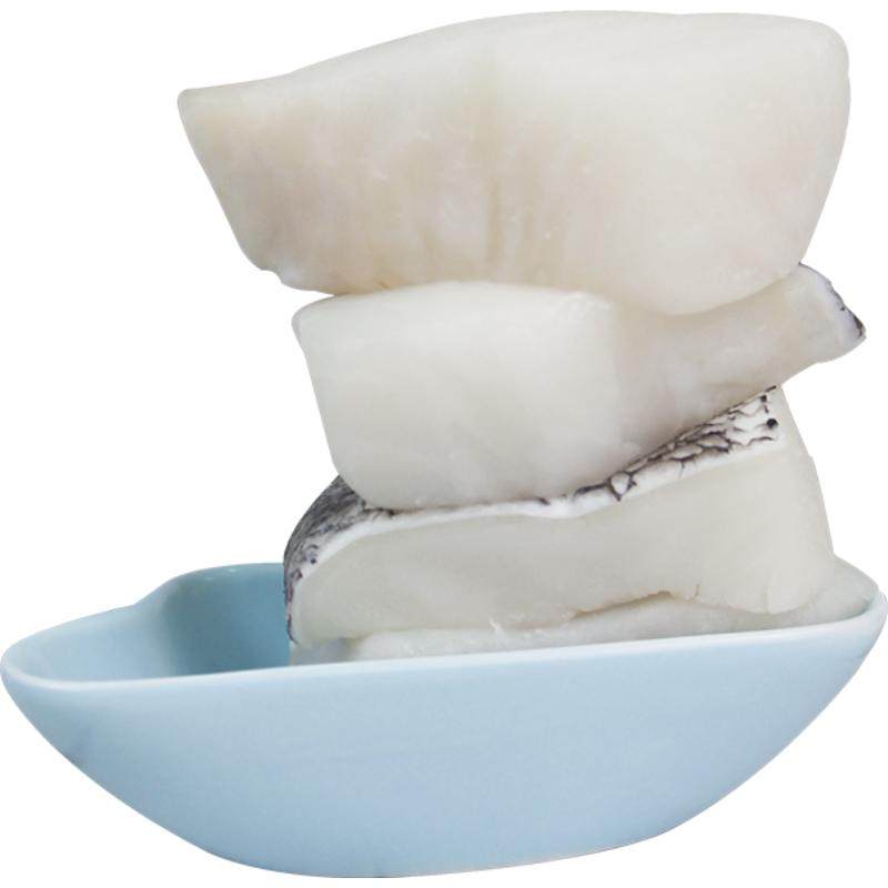 荷裕食品法国银鳕鱼250克生鲜海鲜水产独立分装去刺去骨肉质白嫩