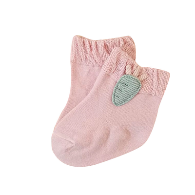 0-1岁婴幼儿棉袜中筒袜