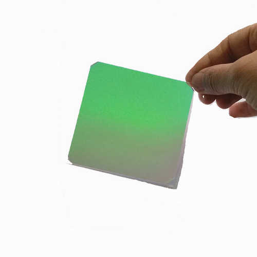 500-600nm 带通滤光片 550nm滤镜  带宽100 厚度1mm 0.5mm