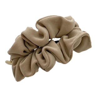 豹纹发卡香蕉夹褶皱布艺优雅大气横夹扎马尾发夹后脑勺妈妈款竖夹