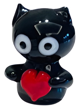 猫咪摆件玻璃外贸出口手工可爱