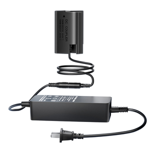 绿巨能DMW-BLK22相机假电池外接电源适配器适用松下DC-S5 S5M2 S9 S5K LUMIX S5 GH5M2数码相机视频直播配件