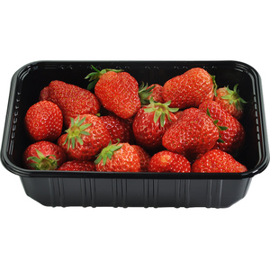 无盖一次性透明塑料水果盒草莓盒水果菠萝打包盒果切包装盒烤鸭盒