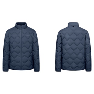 波司登轻薄羽绒服男士立领鹅绒轻便叠穿内胆短款保暖防风黑色外套