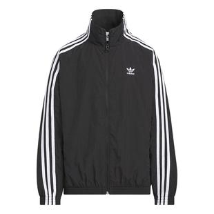 男大童时尚舒适梭织运动夹克外套秋季adidas阿迪达斯三叶草