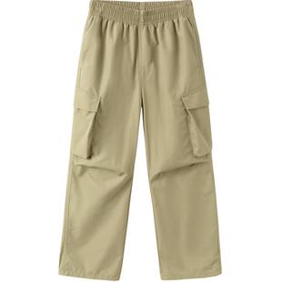 巴拉巴男童工装裤大童运动宽松裤子儿童休闲长裤2025春装新款童装