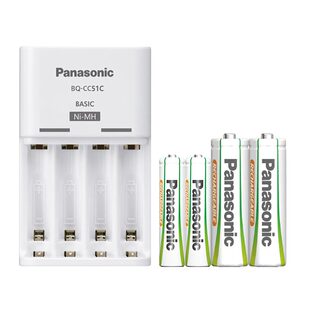 松下5号7号大容量可充电电池套装麦克风话筒五号七号鼠标台挂钟AA