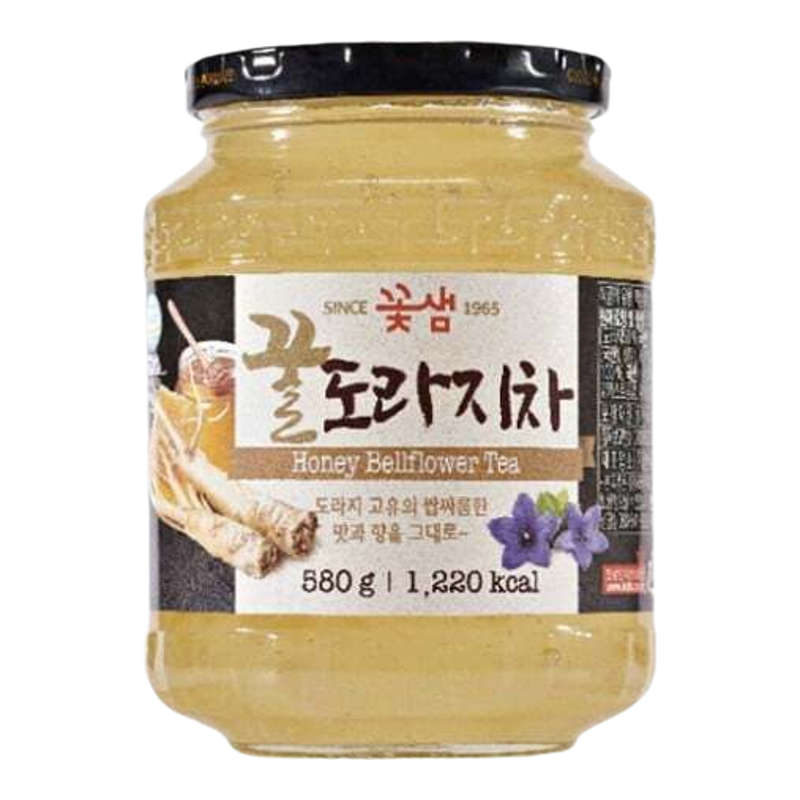 花泉韩国蜂蜜桔梗茶580G瓶装茶饮健康蜂制品高端蜂蜜花茶进香港口