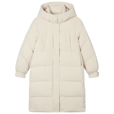 热风2025年冬季新款女长款羽绒服