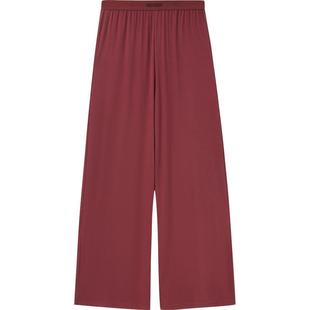 [UMA WANG联名]三枪上海时装周家居裤女莫代尔静奢风阔腿裤可外穿