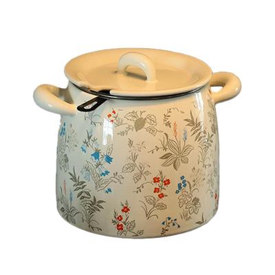 陶瓷猪油罐家用食品级葱油瓷罐子